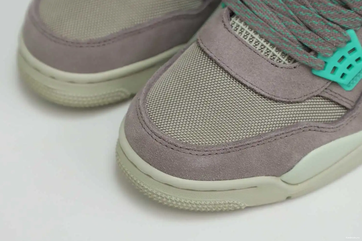 4 JORDAN LA RETRO HAZE' UNION AIR Kimikick X 'TAUPE 0406